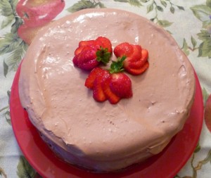 Génoise aux avelines Gateau aux avelines