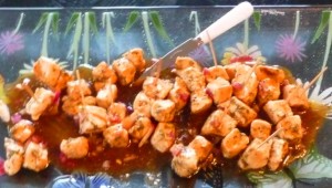 Mozzarella et vinaigre balsamique