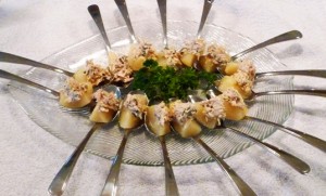 bouchees poire et thon