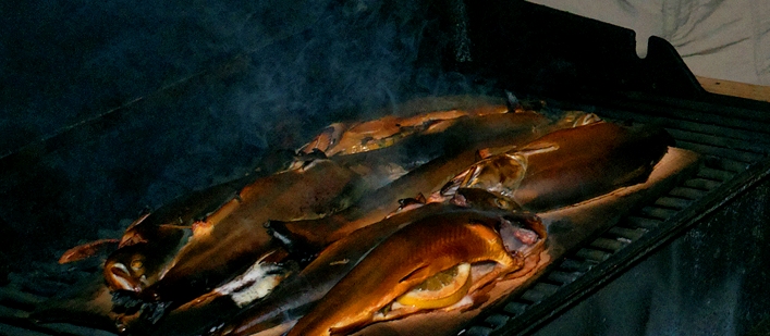 cuisson planche BBQ