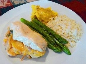 poulet mangue