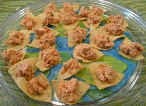 Tortillas et saumon