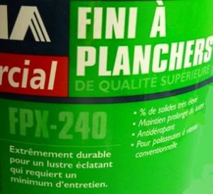 fini a planchers Rona