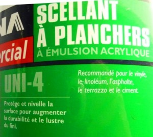 scellant a planchers