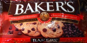 bakers chocolat semi-sucre