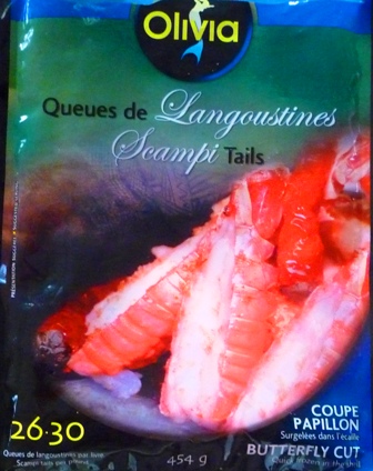 sac langoustines